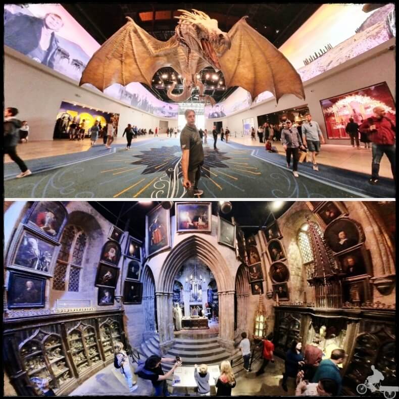 Dragón entrada de los estudios de Harry Potter en Londres