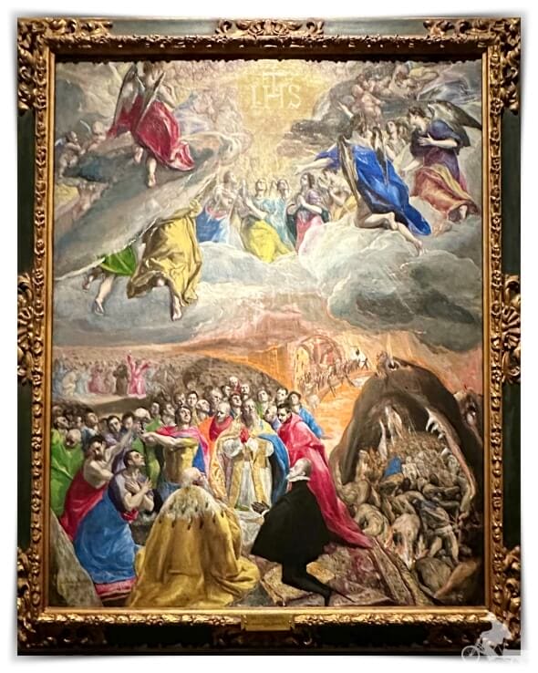 adoración de Cristo - el Greco