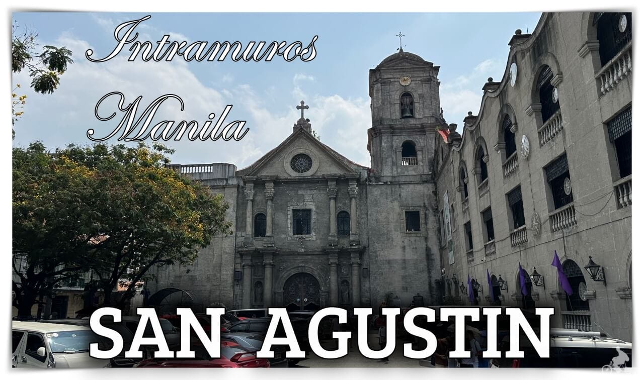 iglesia de San Agustín de intramuros en Manila