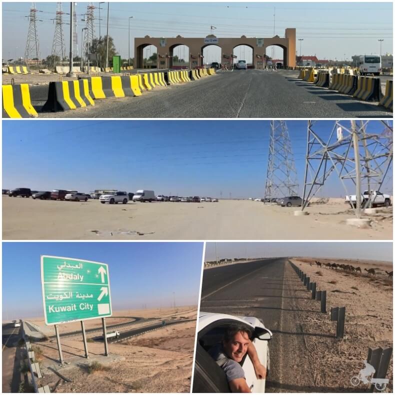 frontera abdali kuwait con Irak
