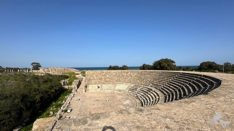 teatro romano Salamina en Chipre