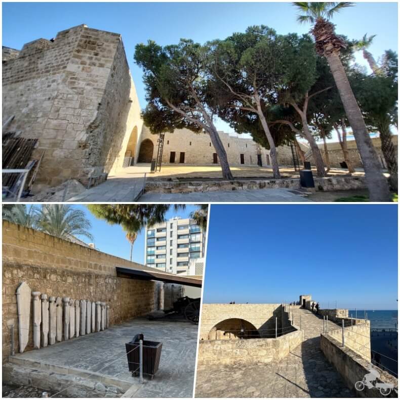 patio interior del fuerte de Chipre