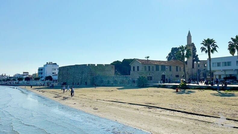 exterior del castillo de Larnaca